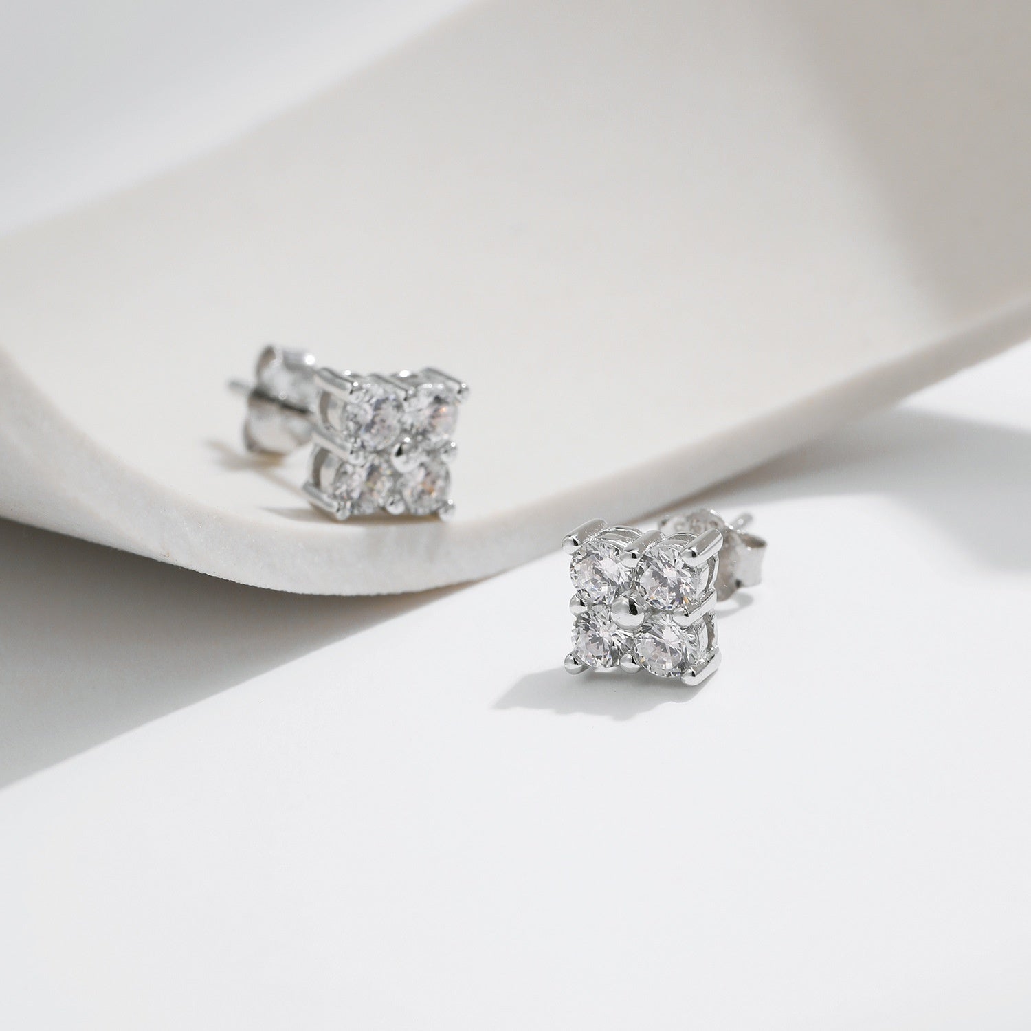 Boucles d'oreilles - Quadrille Lumineux