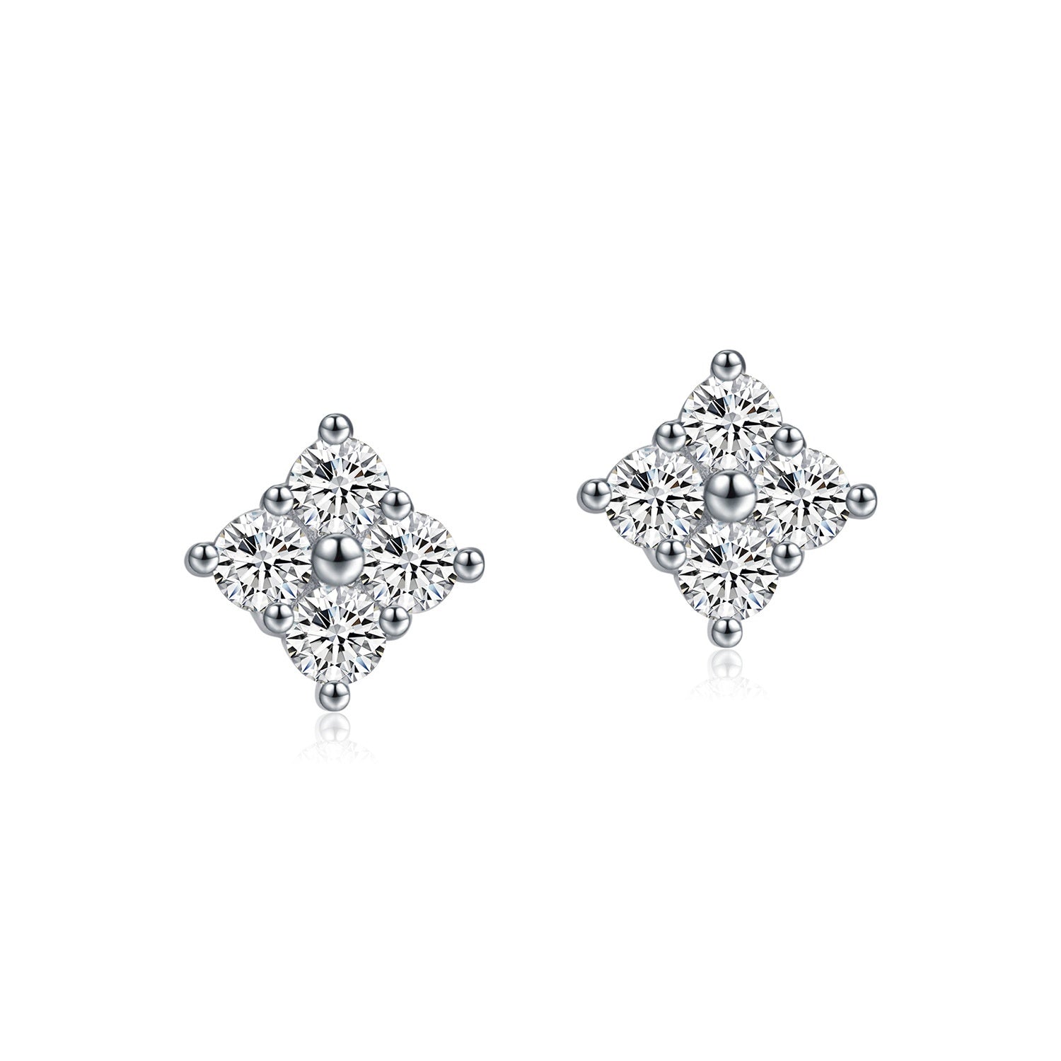Boucles d'oreilles - Quadrille Lumineux