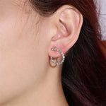 Charger l&#39;image dans la galerie, Boucles d&#39;oreilles - Ovalescence Lumineuse
