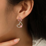 Charger l&#39;image dans la galerie, Boucles d&#39;oreilles - Heart
