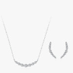 Charger l&#39;image dans la galerie, Set collier &amp; boucles d&#39;oreilles - Aura
