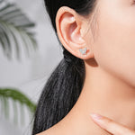 Charger l&#39;image dans la galerie, Boucles d&#39;oreilles - Papillon
