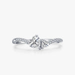Charger l&#39;image dans la galerie, Bague - Heart blanc
