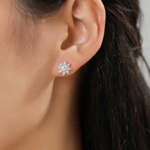 Boucles d'oreilles - Flocon