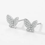 Charger l&#39;image dans la galerie, Boucles d&#39;oreilles - Papillon
